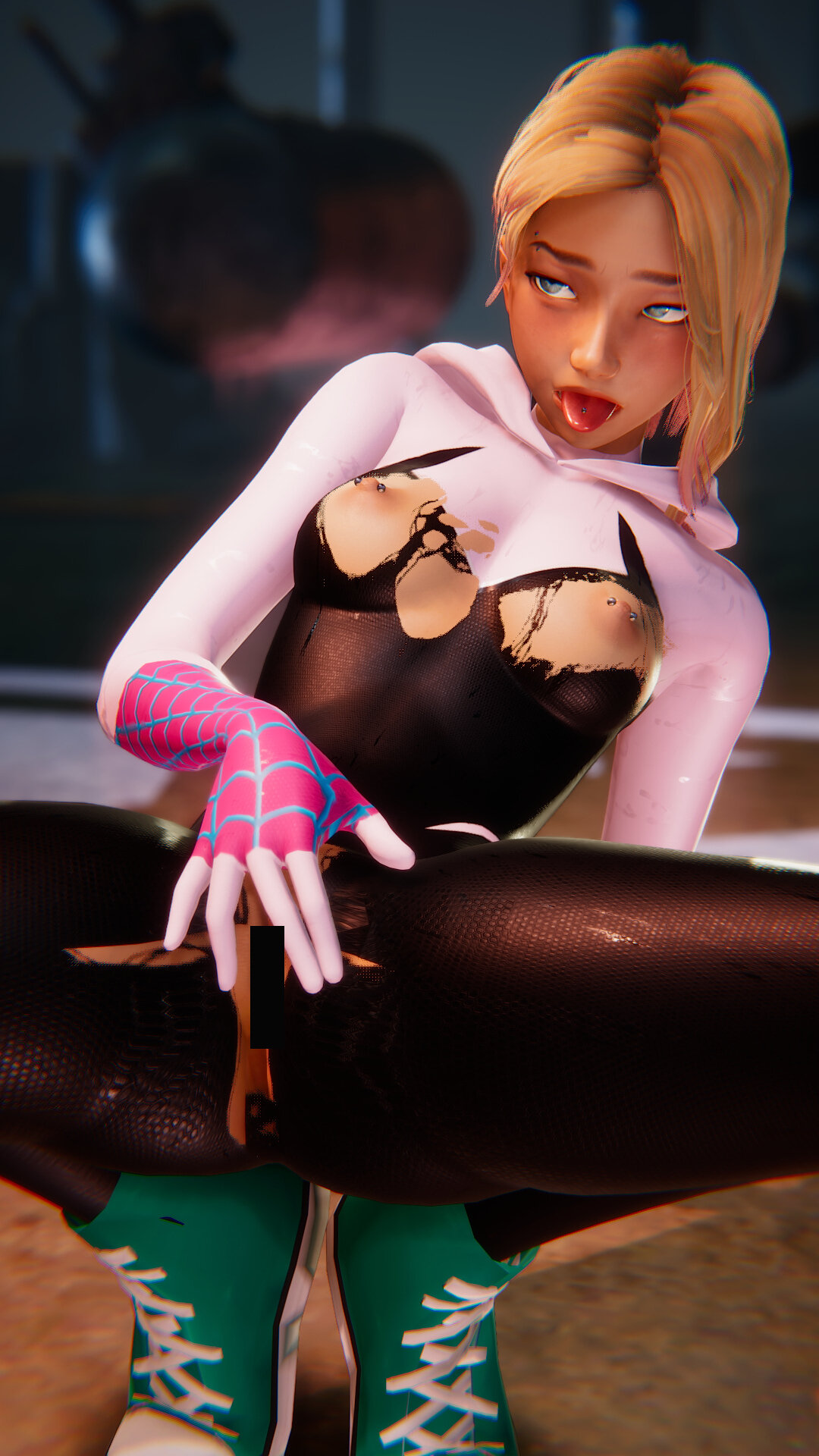 Читаем 3D Гвен-Паук 2023 - Spider Gwen 2023 - Spider Gwen 2023 онлайн на  русском. Глава 4 - AllHentai